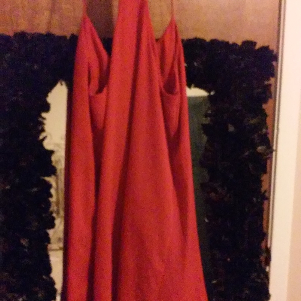 Red dress
